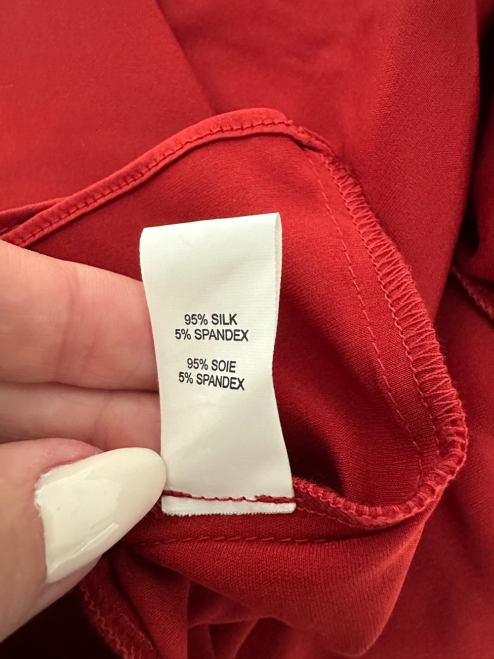 Ramy Brook Red Satin Halter Top - Picture 5 of 5